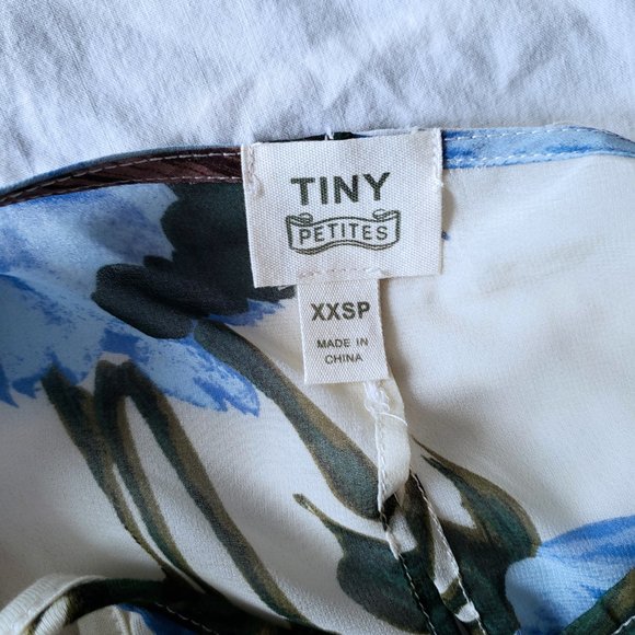 Anthropologie Chiffon Floral Top - Picture 3 of 4